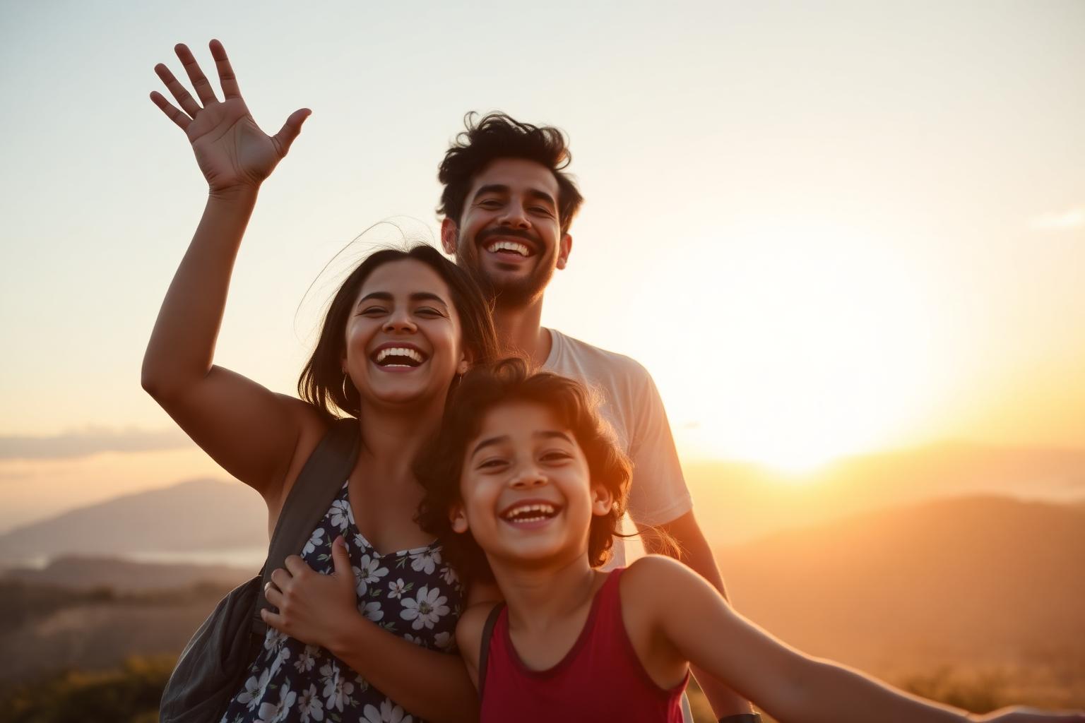 Sonhos realizados em família